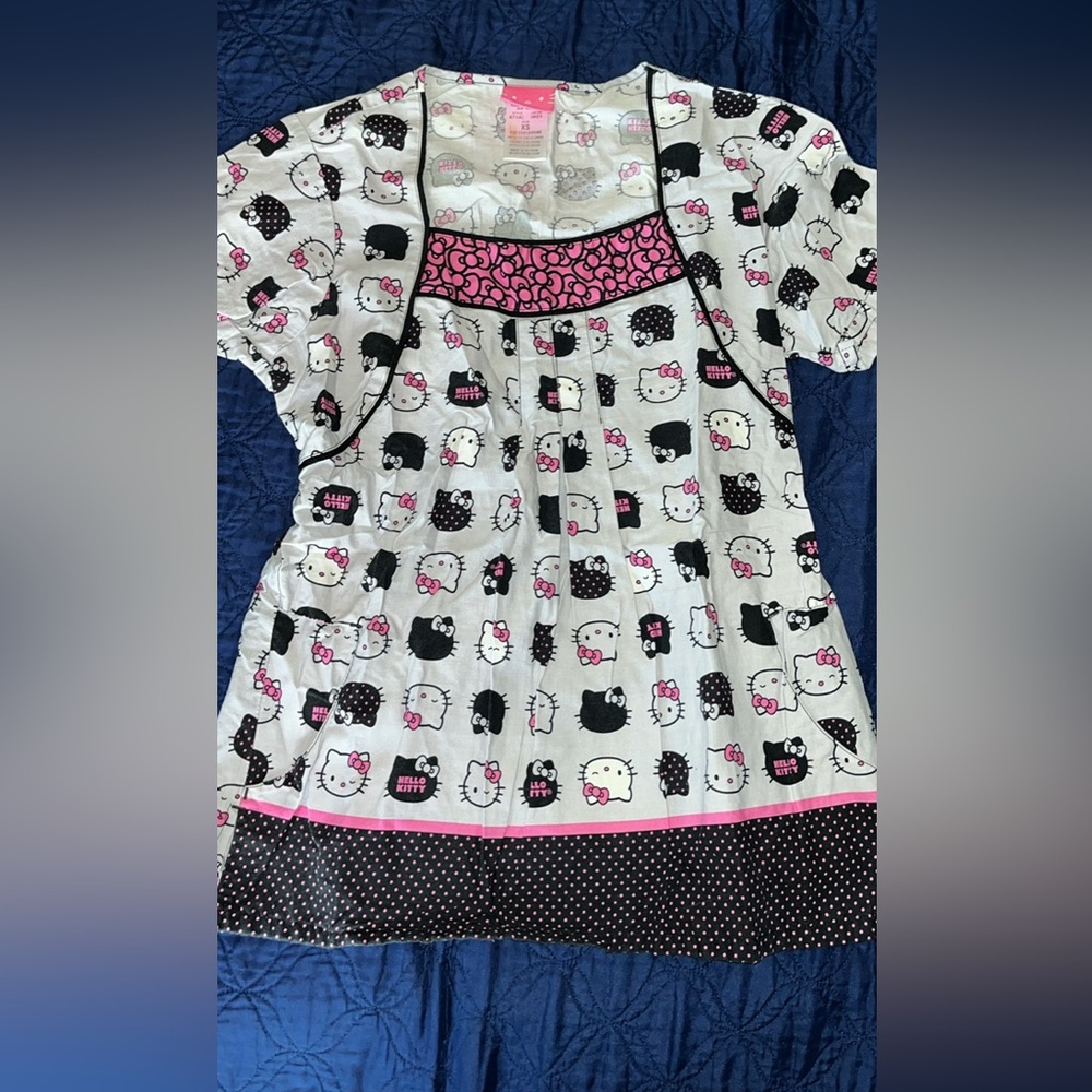 Hello Kitty Patterned Top